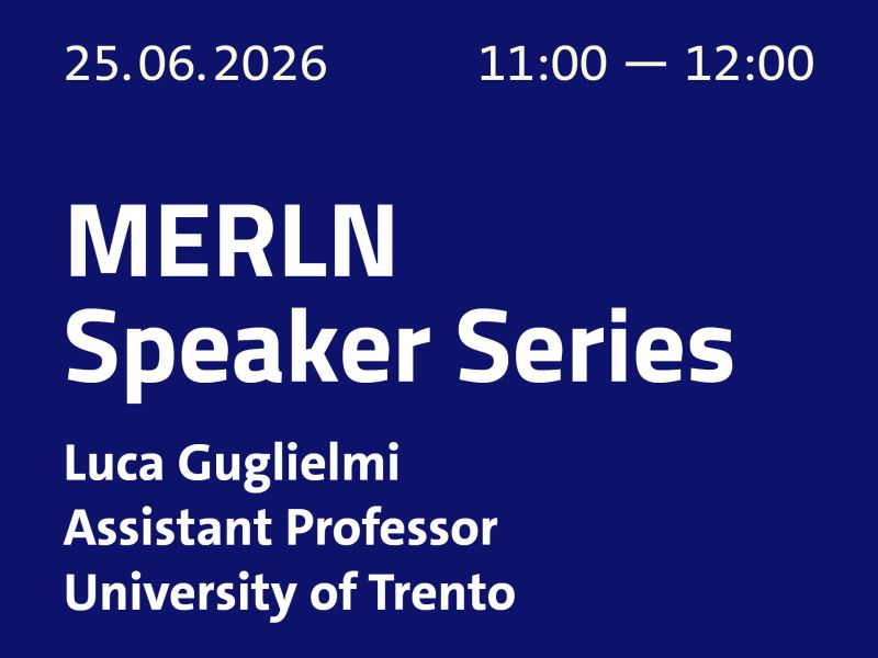 MERLN Speaker Series | Luca Guglielmi