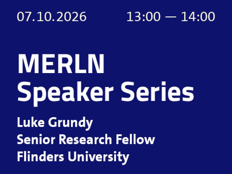 MERLN Speaker Series | Luke Grundy